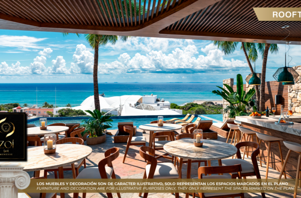 Rooftop Menesse Zoi Playa del Carmen