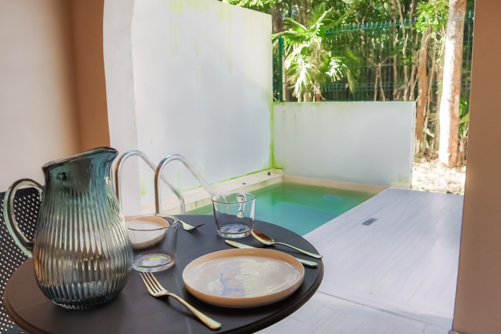 Departamentos en venta en Tulum - Pileta